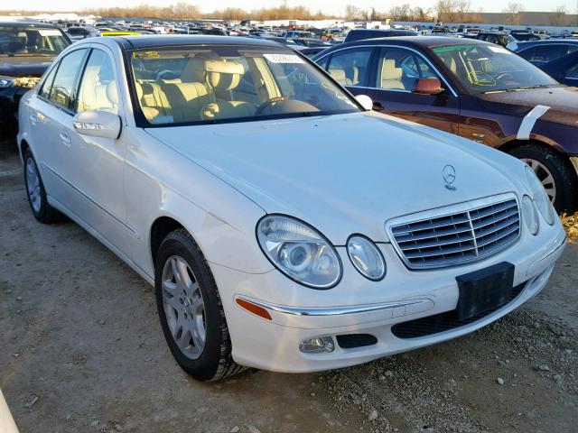 WDBUF65J24A484675 - 2004 MERCEDES-BENZ E 320 WHITE photo 1