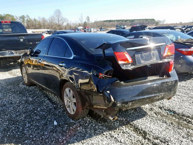 JTHBJ46G872054502 - 2007 LEXUS ES 350 黑色 照片 3