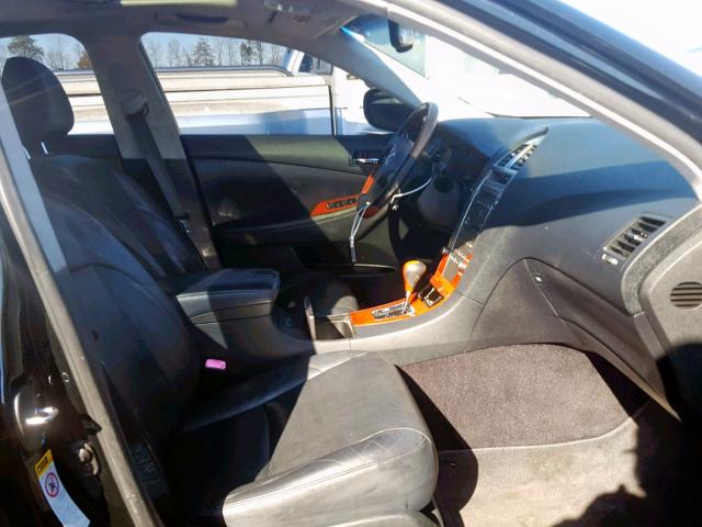 JTHBJ46G872054502 - 2007 LEXUS ES 350 黑色 照片 5