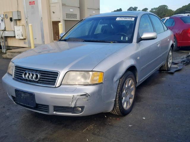 WAUJT54B93N032227 - 2003 AUDI A6 3 SILVER photo 2