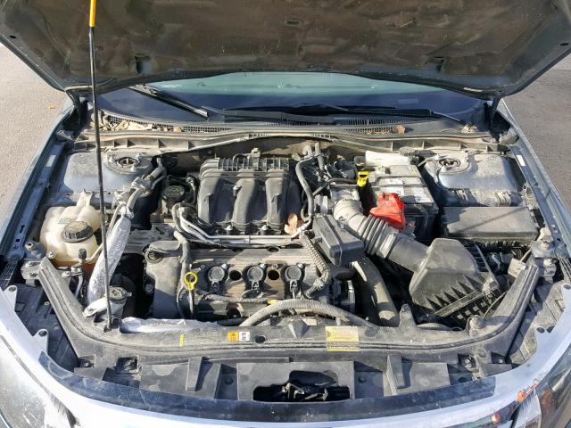 3FAHP0JG7CR222183 - 2012 FORD FUSION SEL GRAY photo 7