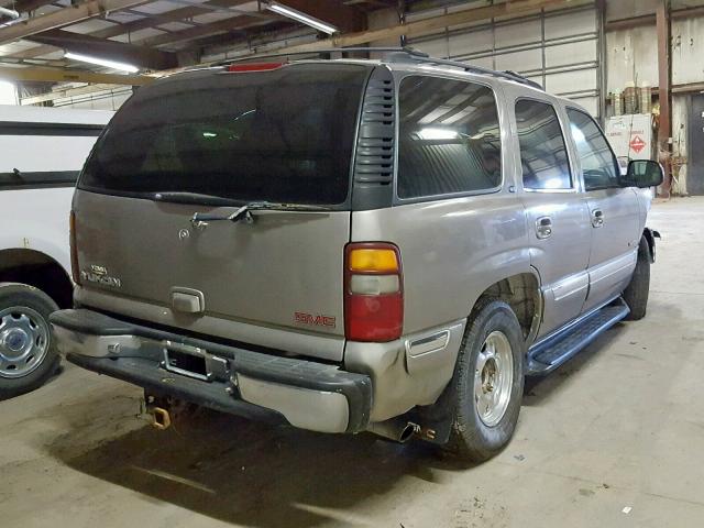 1GKEK13T91J153939 - 2001 GMC YUKON GOLD photo 4