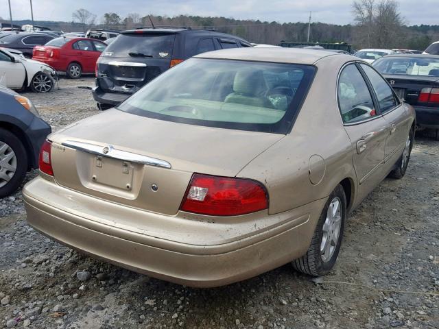 1MEFM55S3YA636082 - 2000 MERCURY SABLE LS P 棕色 照片 4