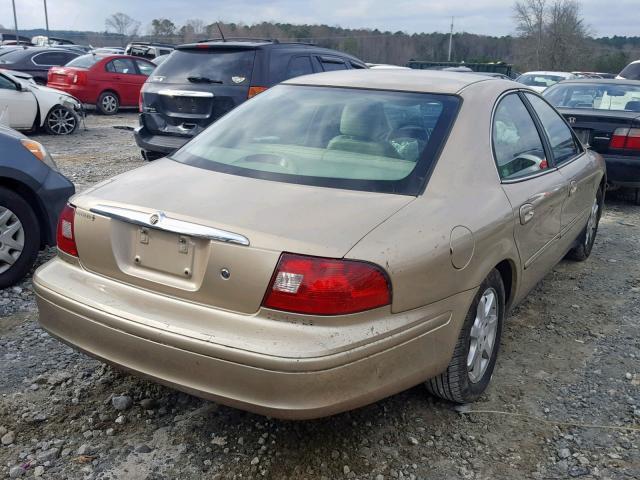 1MEFM55S3YA636082 - 2000 MERCURY SABLE LS P TAN photo 4