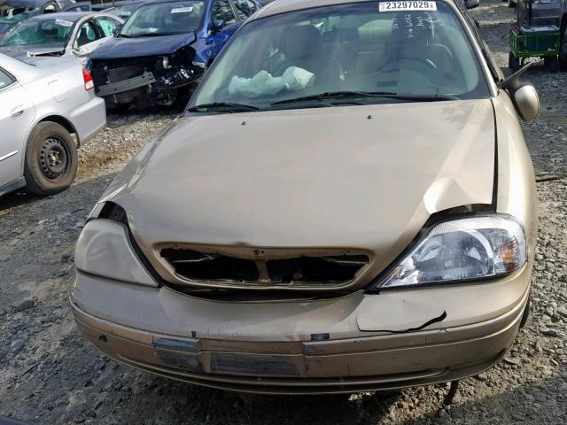 1MEFM55S3YA636082 - 2000 MERCURY SABLE LS P 棕色 照片 9