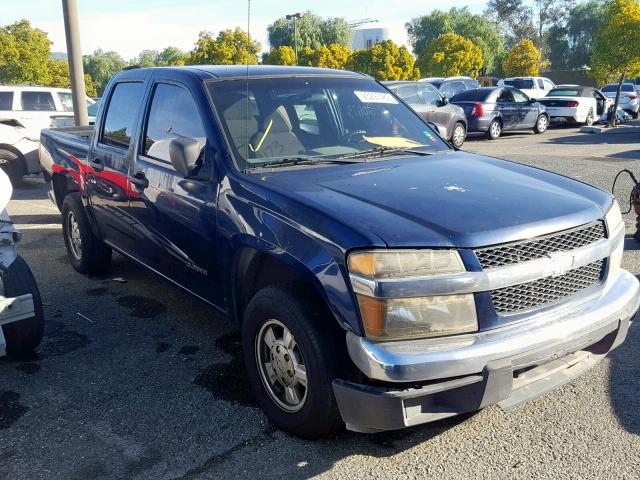 1GCCS136248118832 - 2004 CHEVROLET COLORADO BLUE photo 1