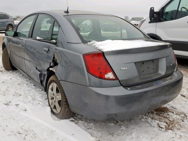 1G8AJ55F37Z207977 - 2007 SATURN ION LEVEL SILVER photo 3