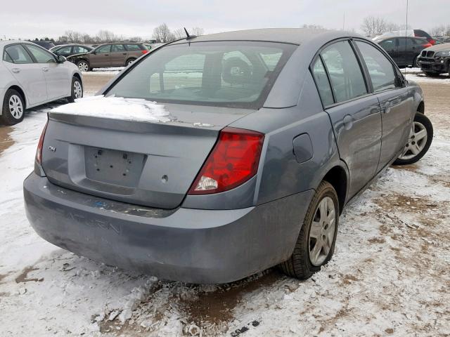 1G8AJ55F37Z207977 - 2007 SATURN ION LEVEL SILVER photo 4