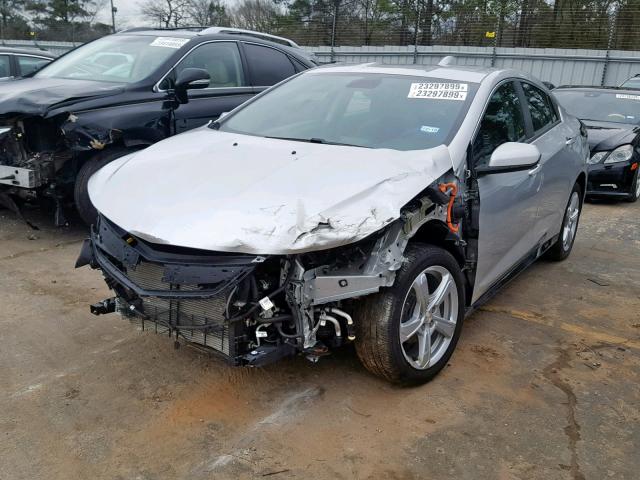 1G1RC6S50HU126740 - 2017 CHEVROLET VOLT LT GRAY photo 2