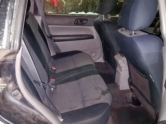 JF1SG666X8H724655 - 2008 SUBARU FORESTER S შავი ფოტო 6