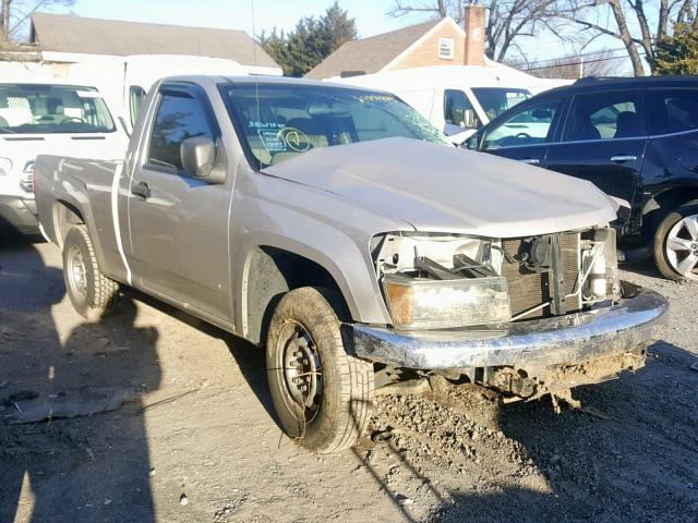 1GTCS149X78238083 - 2007 GMC CANYON SILVER photo 1