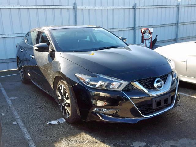 1N4AA6APXHC446169 - 2017 NISSAN MAXIMA 3.5 BLACK photo 1