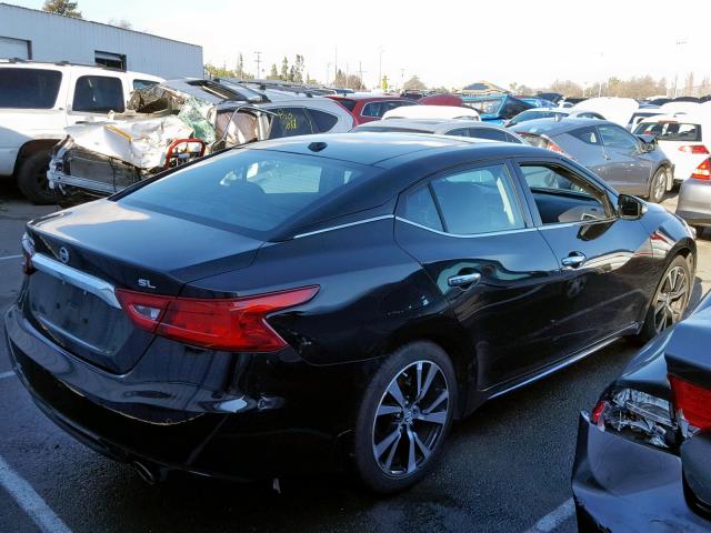 1N4AA6APXHC446169 - 2017 NISSAN MAXIMA 3.5 BLACK photo 4