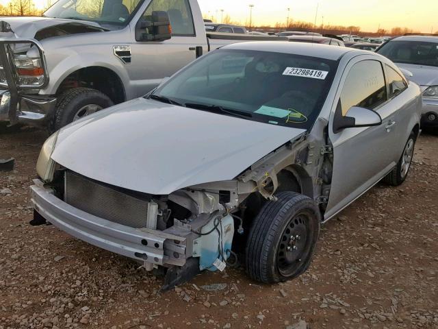 1G2AS18H797296478 - 2009 PONTIAC G5 SILVER photo 2