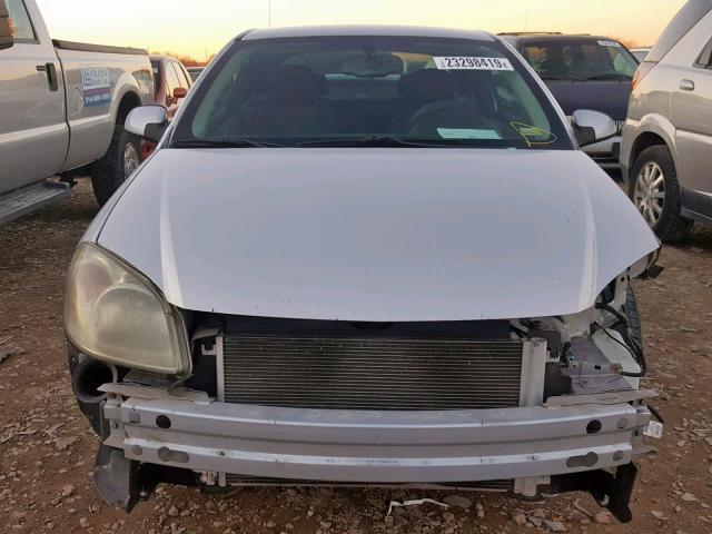 1G2AS18H797296478 - 2009 PONTIAC G5 SILVER photo 9