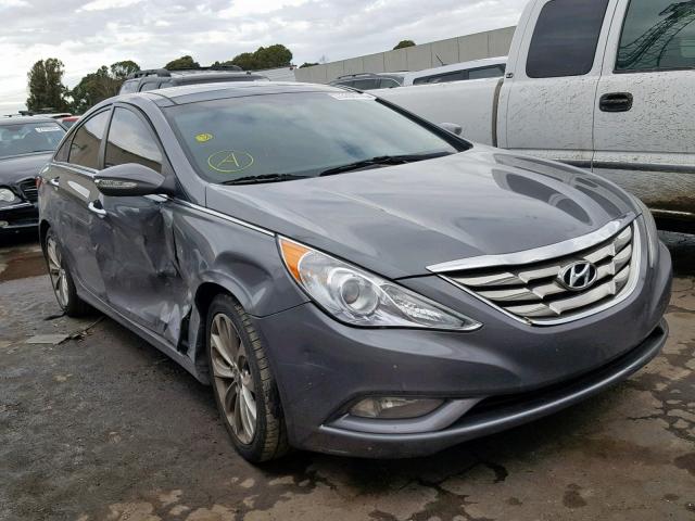 5NPEC4AB3CH406740 - 2012 HYUNDAI SONATA SE GRAY photo 1