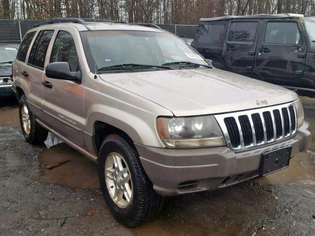 1J4GW48S03C521243 - 2003 JEEP GRAND CHER BEIGE photo 1