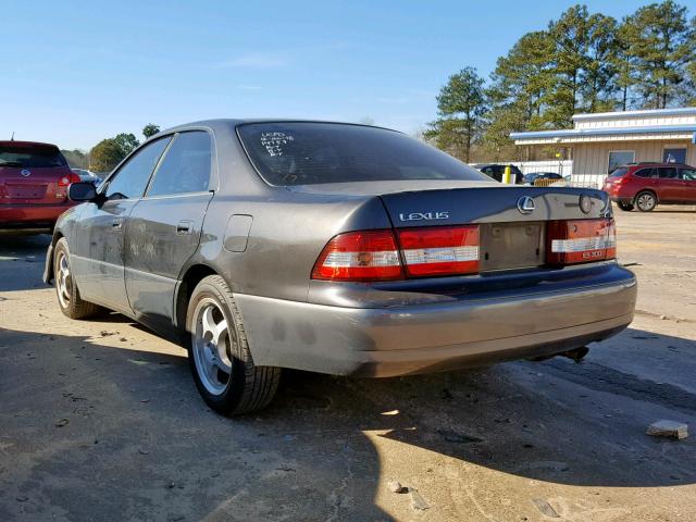 JT8BF28G4Y5096555 - 2000 LEXUS ES 300 GRAY photo 3