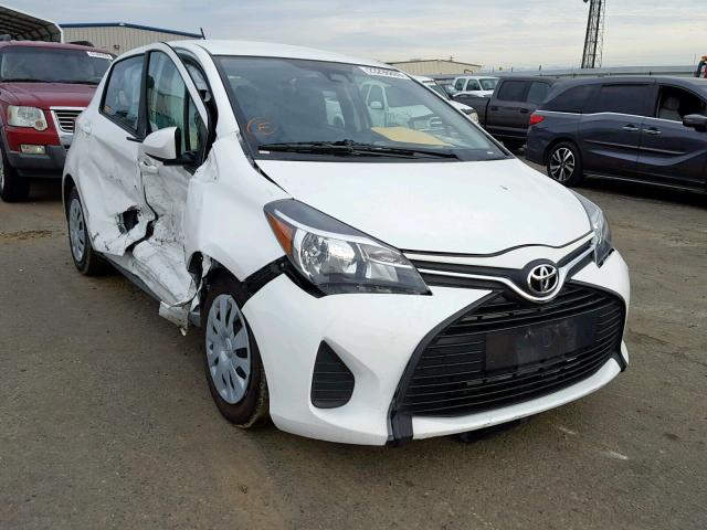 VNKKTUD35HA076774 - 2017 TOYOTA YARIS L WHITE photo 1