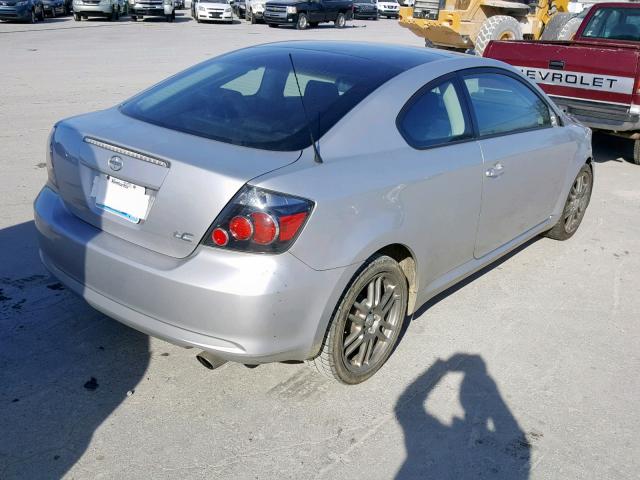 JTKDE3B73A0319465 - 2010 TOYOTA SCION TC 银色 照片 4