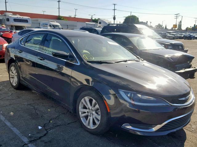 1C3CCCAB7GN159475 - 2016 CHRYSLER 200 LIMITE BLACK photo 1