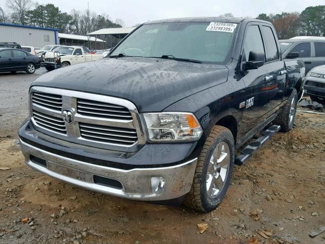 1C6RR6GT3GS257112 - 2016 RAM 1500 SLT BLACK photo 2