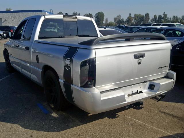 3D7HA18H05G863311 - 2005 DODGE RAM SRT10 银色 照片 3