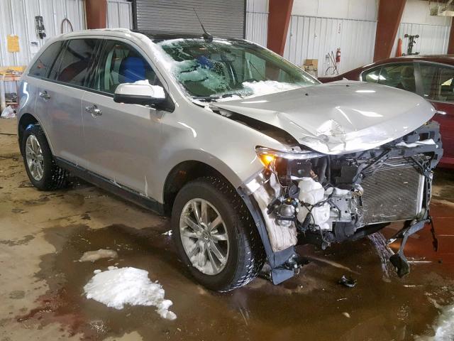 2FMDK3JC0BBB02997 - 2011 FORD EDGE SEL SILVER photo 1