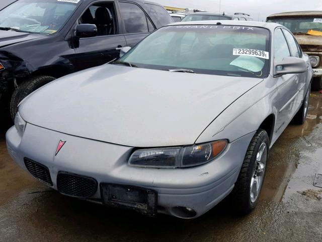 1G2WJ52M6XF309200 - 1999 PONTIAC GRAND PRIX GRAY photo 2