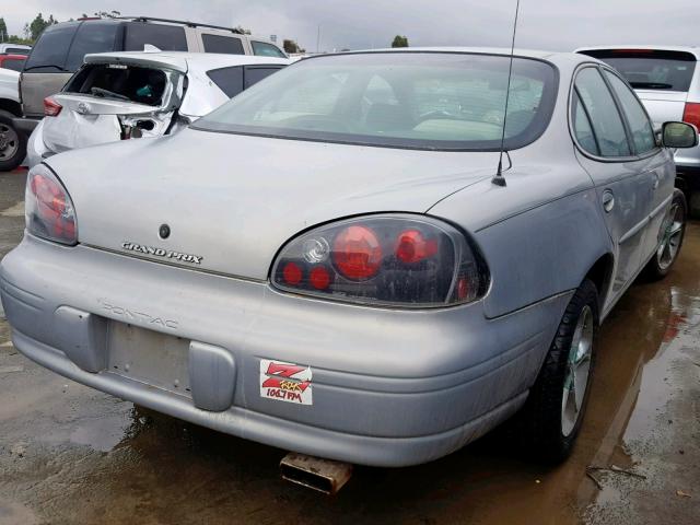 1G2WJ52M6XF309200 - 1999 PONTIAC GRAND PRIX GRAY photo 4