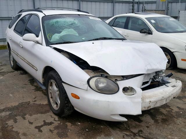 1FALP57U5VA221759 - 1997 FORD TAURUS GL WHITE photo 1