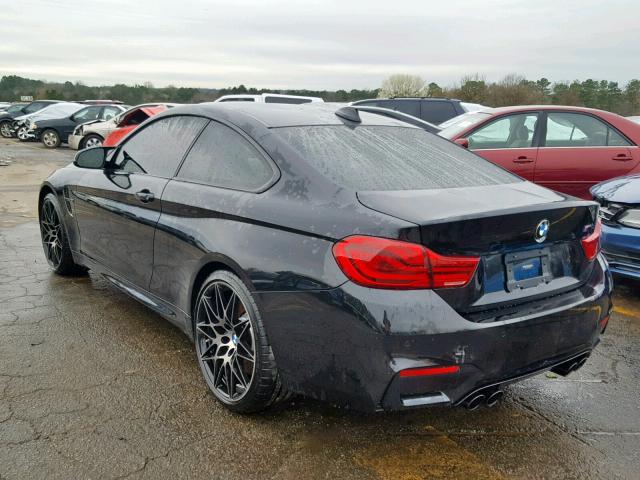 WBS4Y9C51JAC87412 - 2018 BMW M4 BLACK photo 3