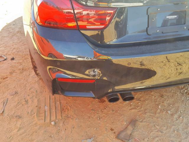 WBS4Y9C51JAC87412 - 2018 BMW M4 BLACK photo 9