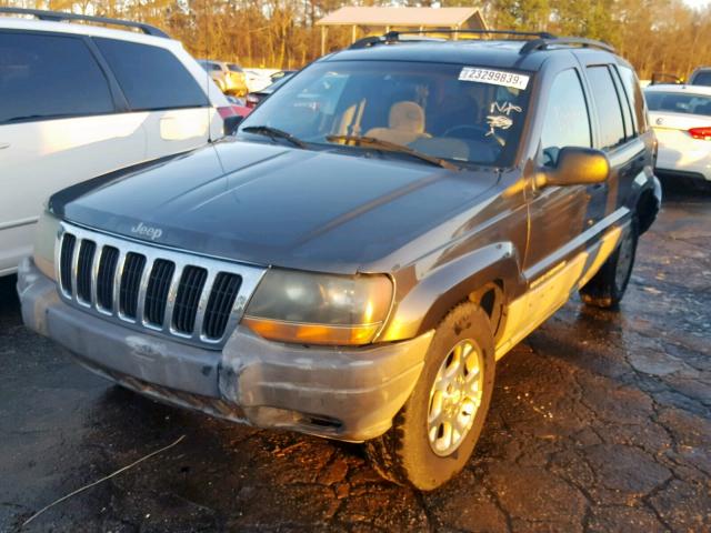 1J4G258S0XC790933 - 1999 JEEP GRAND CHER GRAY photo 2