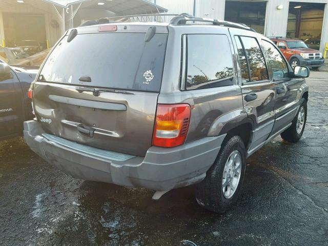 1J4G258S0XC790933 - 1999 JEEP GRAND CHER GRAY photo 4