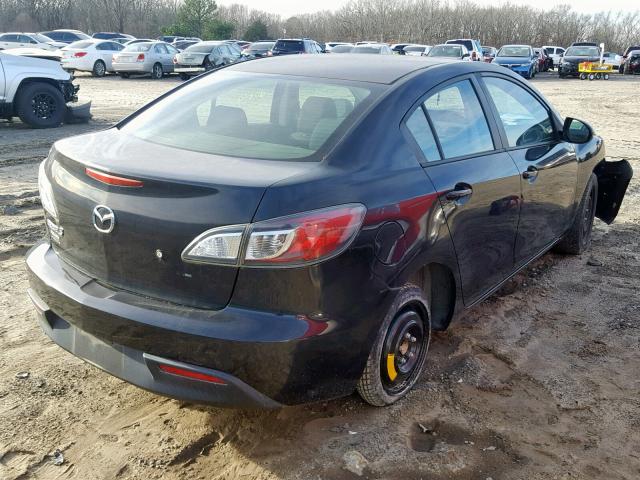 JM1BL1UF6B1408374 - 2011 MAZDA 3 I BLACK photo 4