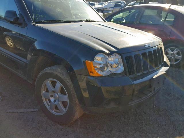 1J8GR48K89C553663 - 2009 JEEP GRAND CHER BLACK photo 9