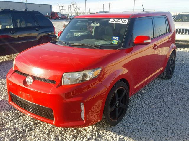 JTLZE4FE4DJ037611 - 2013 TOYOTA SCION XB Қызыл фото 2