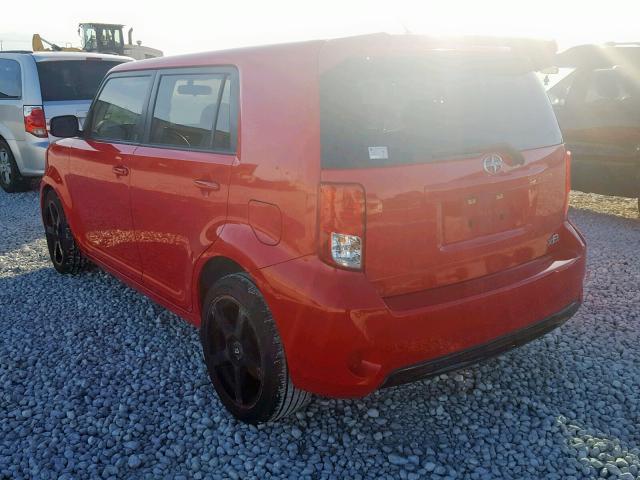 JTLZE4FE4DJ037611 - 2013 TOYOTA SCION XB Қызыл фото 3