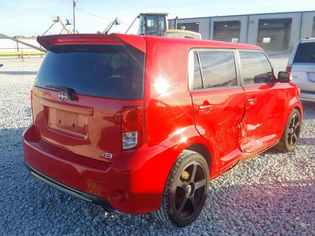 JTLZE4FE4DJ037611 - 2013 TOYOTA SCION XB Қызыл фото 4