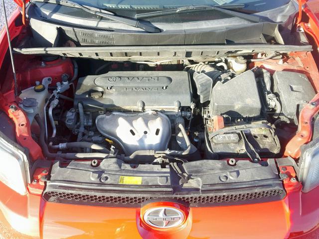 JTLZE4FE4DJ037611 - 2013 TOYOTA SCION XB Қызыл фото 7