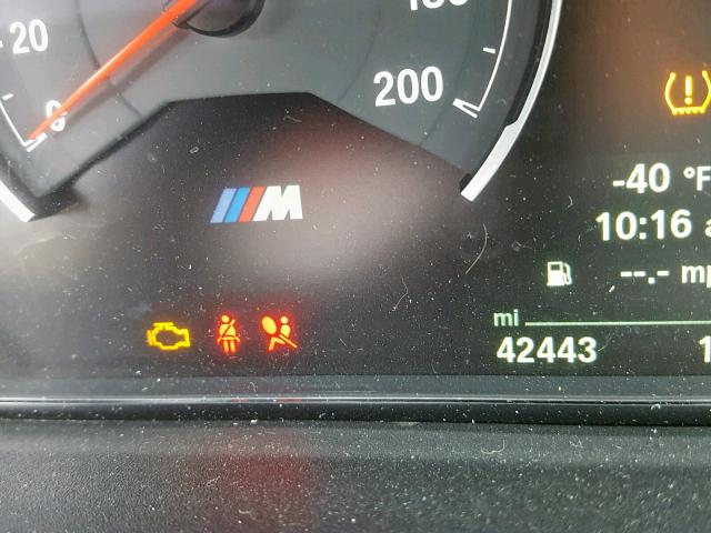 WBS3R9C54FK332463 - 2015 BMW M4 BLUE photo 8