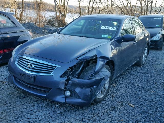 JN1CV6AR4AM455008 - 2010 INFINITI G37 GRAY photo 2