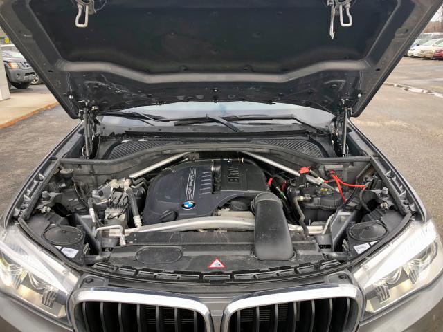 5UXKR0C51E0K50052 - 2014 BMW X5 XDRIVE3 GRAY photo 8