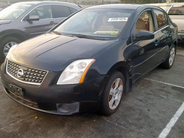 3N1AB61E57L667724 - 2007 NISSAN SENTRA 2.0 BLACK photo 2