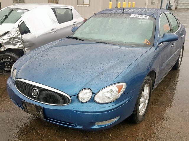 2G4WC532551240020 - 2005 BUICK LACROSSE C BLUE photo 2