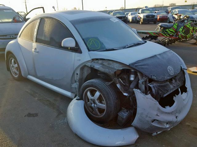 3VWCF21C6YM479966 - 2000 VOLKSWAGEN NEW BEETLE Gümüş foto 1