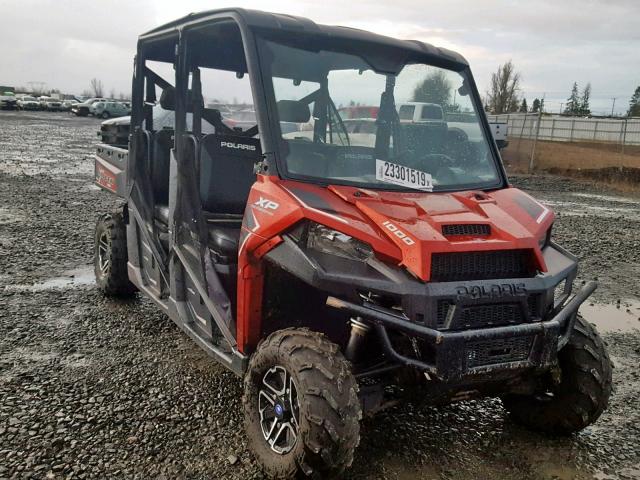 4XARVE998H8028639 - 2017 POLARIS RANGER CRE RED photo 1