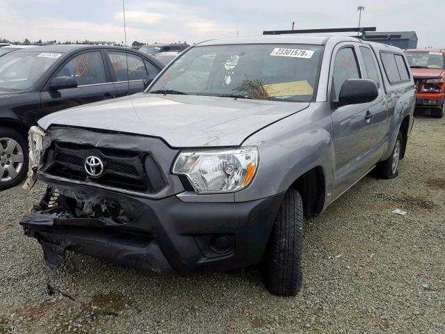 5TFTX4CN3FX063133 - 2015 TOYOTA TACOMA ACC ნაცრისფერი ფოტო 2