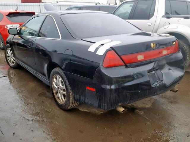 1HGCG22551A012087 - 2001 HONDA ACCORD EX BLACK photo 3